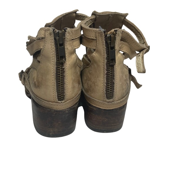 Last Chance….Freebird by Steven Stair Booties in Taupe 6 - Picture 9 of 15